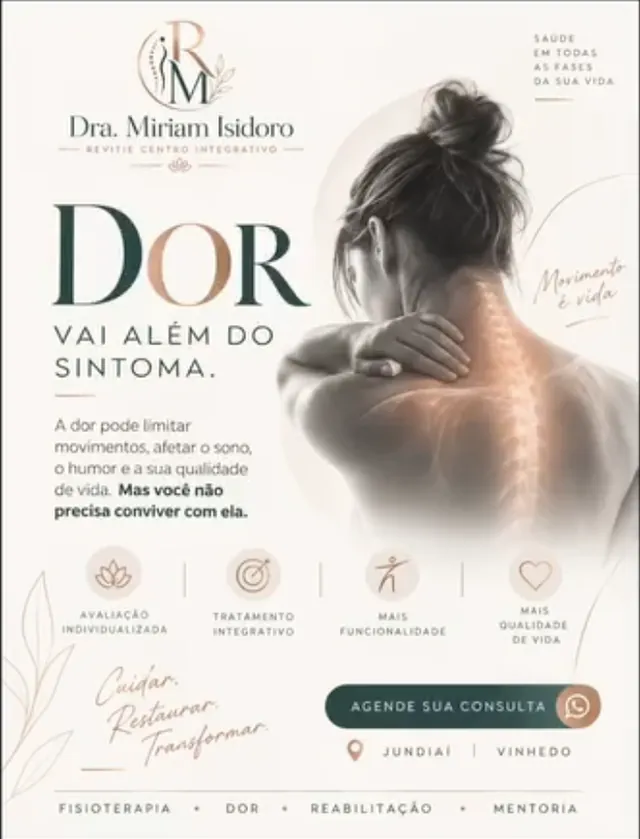 Post: Dor vai além do sintoma