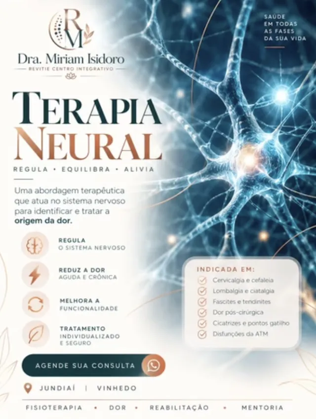 Arte da Terapia Neural com as indicações do tratamento